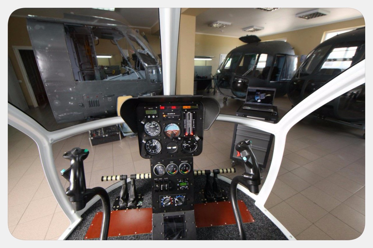 Helicopter procedure trainer
